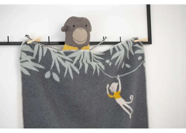 MAJA 100% Baumwolldecke "Giraffe" (GOTS) – Bild 4