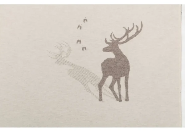 SILVRETTA Flanelldecke "Hirsch im Wald" (GRS) – Bild 2