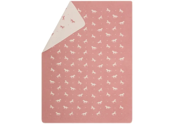 JUWEL kids blanket, horses allover (GRS)