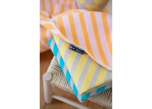 baby blanket JUWEL "diagonal stripes" (GRS) - Image 4