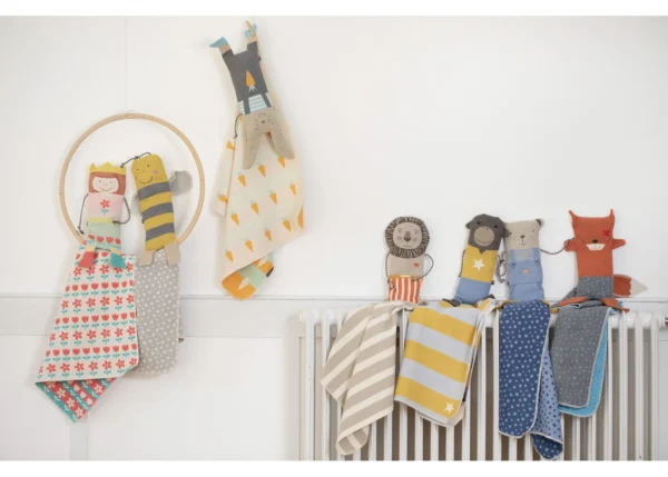 JUWEL set, blanket in puppet - lion (GRS) - Image 6