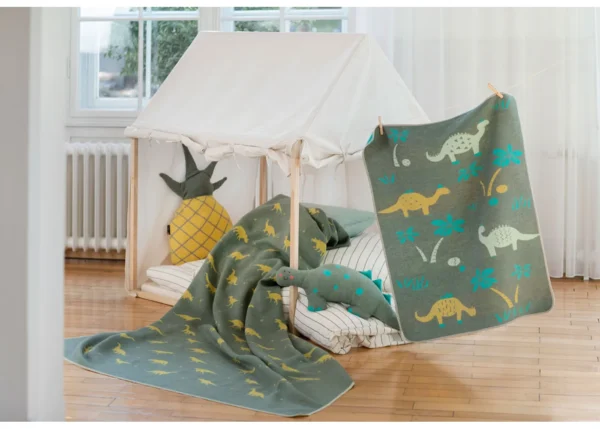 baby blanket JUWEL, dinos (GRS) - Image 4
