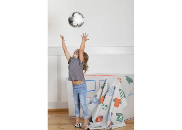 JUWEL Kinderdecke Fußball Trikots (GRS) – Bild 4