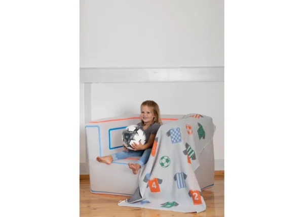 JUWEL Kinderdecke Fußball Trikots (GRS) – Bild 5