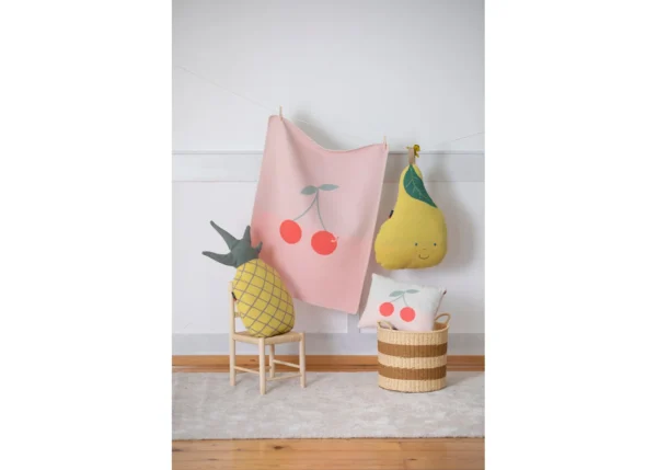 JUWEL cushion filled - cherries (GRS) - Image 5