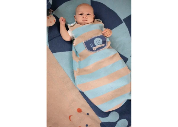 sleeveless bunting, up to 1yr. - snail (GRS) - Image 3