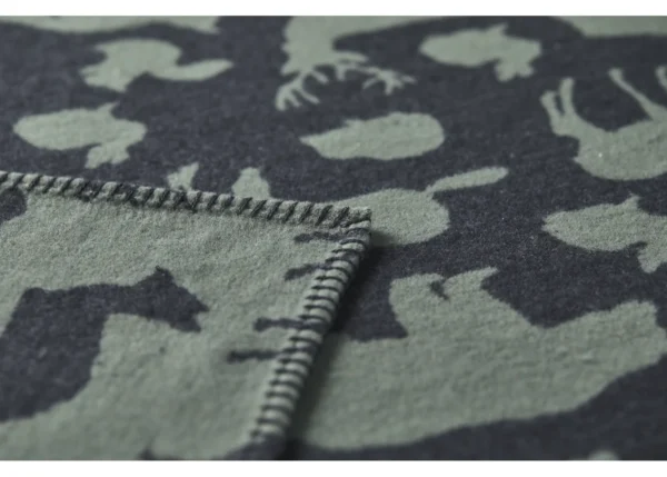 SYLT cotton throw "forest animals" (GRS) - Image 3