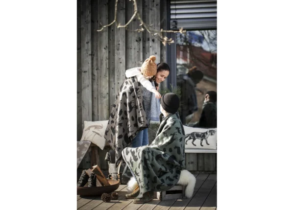 SYLT cotton throw "forest animals" (GRS) - Image 5