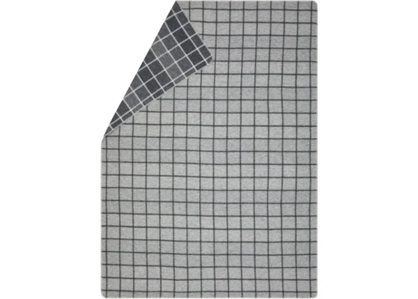 SILVRETTA Flanelldecke “Karo” (GRS)