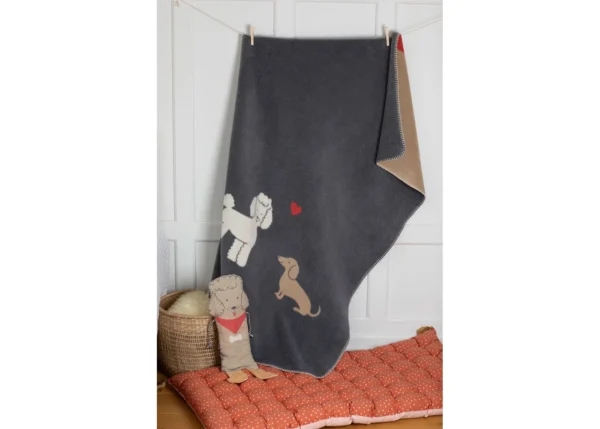 MILA toddlers blanket dachshund & poodle (GRS) - Image 4