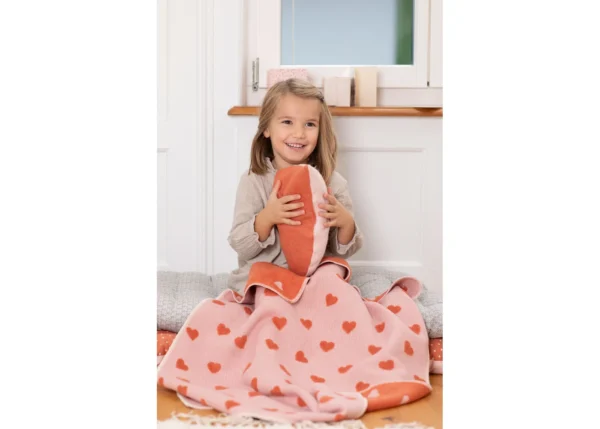 CARLA Kids Plaid "Herzen" (GRS) – Bild 5