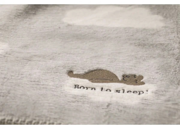 PANDA Babydecke "born to sleep" inkl. Stick – Bild 3