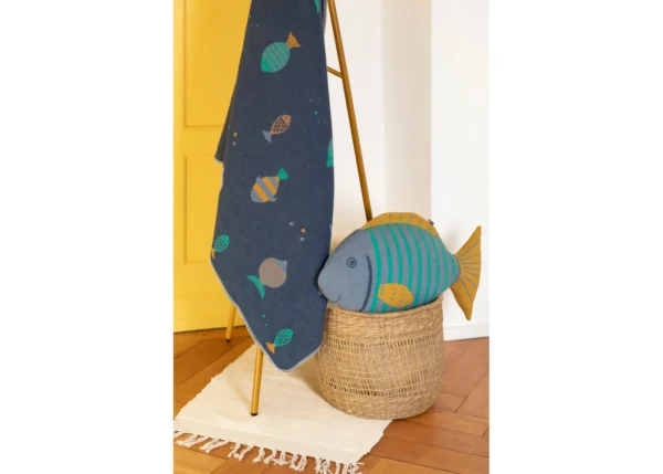 JUWEL toddlers blanket fish allover (GRS) - Image 5