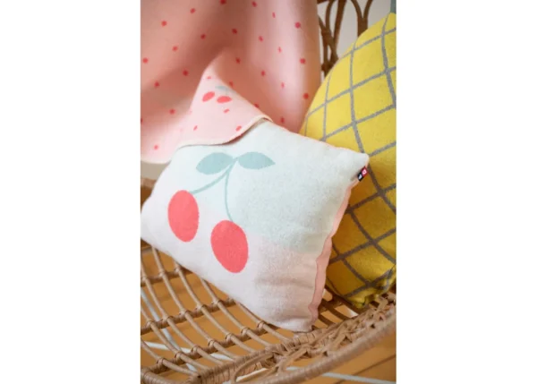 JUWEL cushion filled - cherries (GRS) - Image 4