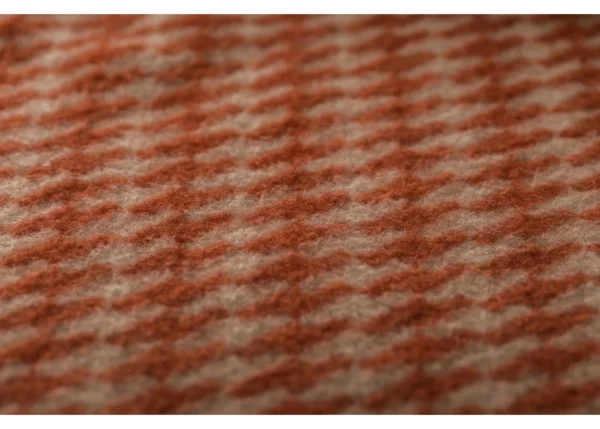 MERANO wool-blend throw "houndstooth" (GRS) - Image 3