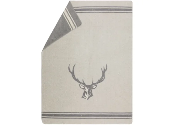 SAVONA throw “stag/antlers” (GRS)