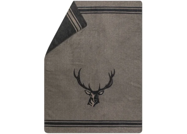 SAVONA throw “stag/antlers” (GRS)