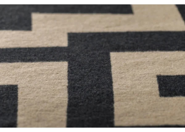 LUCA cotton throw "maze" (GRS) - Image 3