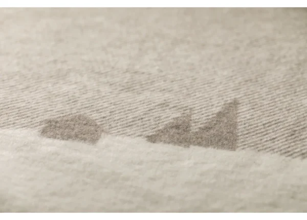 LUCA cotton throw "mountains & moon" (GRS) - Image 3
