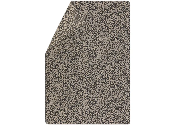 SILVRETTA cotton throw “leo” (GRS)