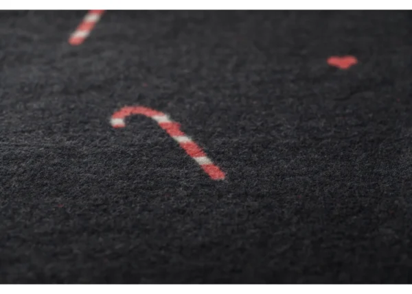 SILVRETTA cotton throw "candy canes allover" (GRS) - Image 3
