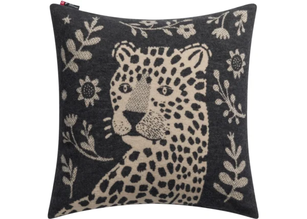 SILVRETTA cushion cover “leopard” (GRS)