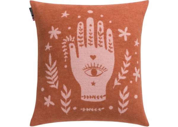 SILVRETTA cushion cover “third eye hand” (GRS)