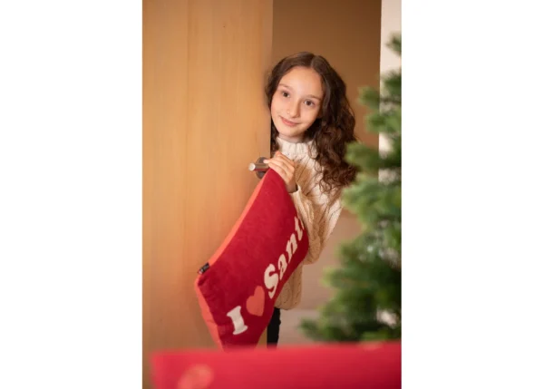 SILVRETTA cushion inc. filler "I love Santa"  (GRS) - Image 3