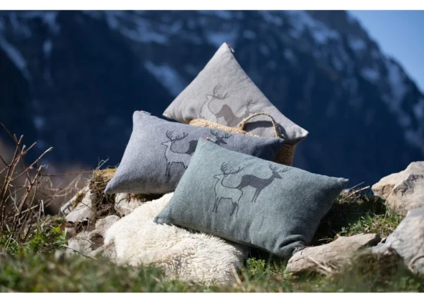 SILVRETTA Kissenhülle "Hirschrudel" (GRS) – Bild 3
