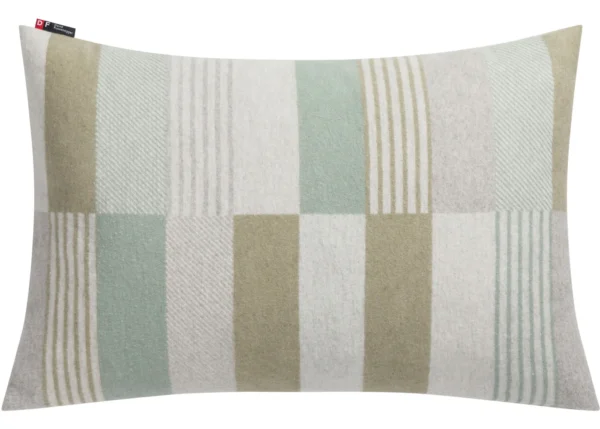 SILVRETTA cushion cover “lines/rectangles” (GRS)