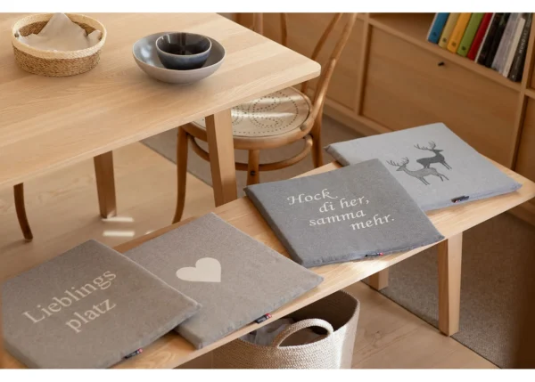 PORTO seat cushion "heart" (GRS) - Image 3
