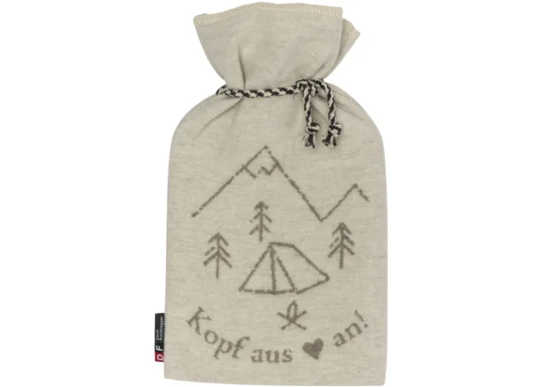 SILVRETTA warm.bottle incl. cover “kopf aus..” 2 Liter (GRS)