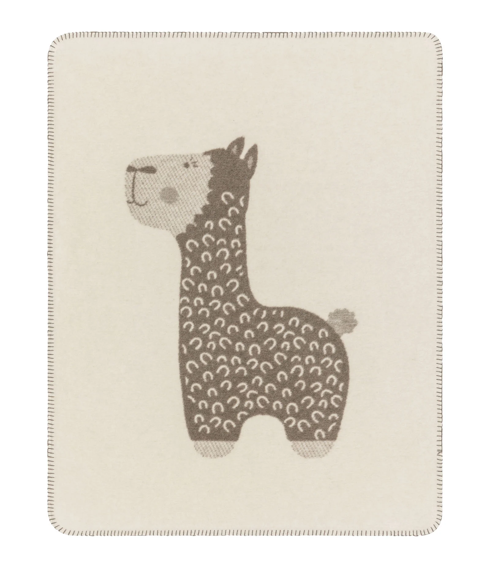 Baby- und Schlafdecke Mila “Alpaka” (GRS)