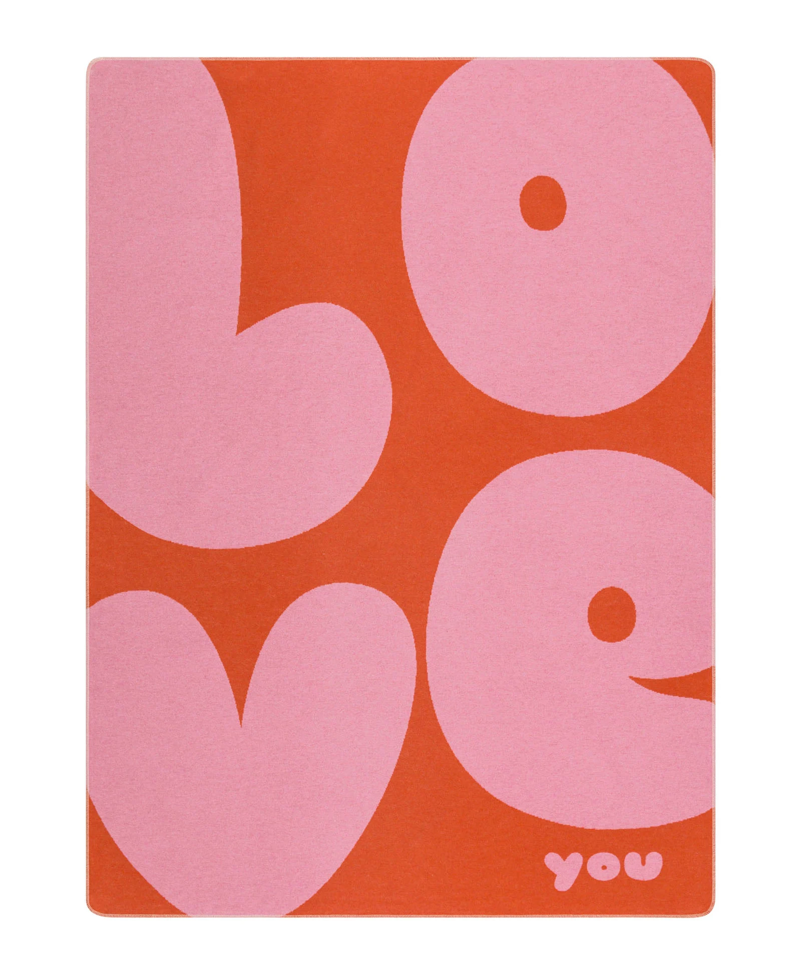 SILVRETTA Flanelldecke "Love" (GRS)