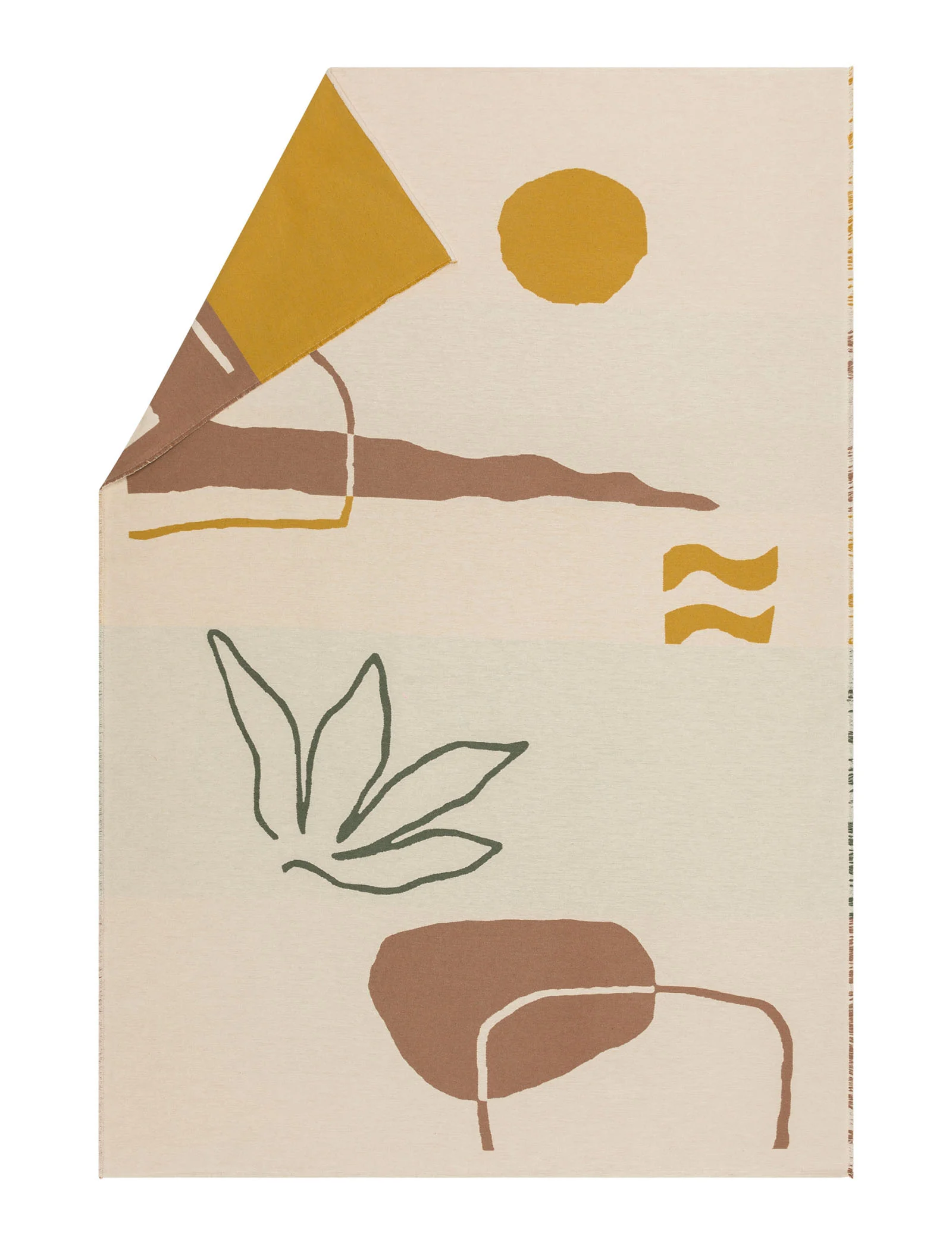 NOVA Bettüberwurf "Nature Shapes" (GRS)