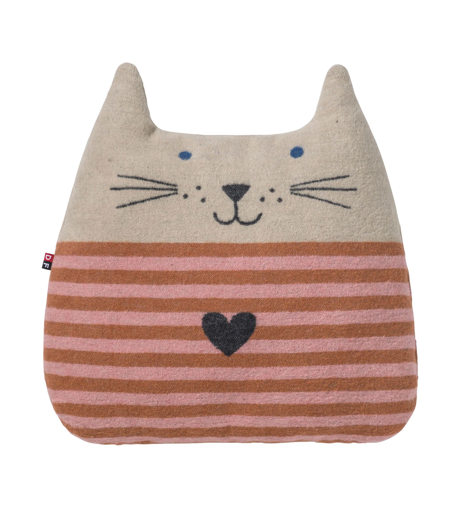 JUWEL gefülltes Kissen “Katze” 40×40   (GRS)