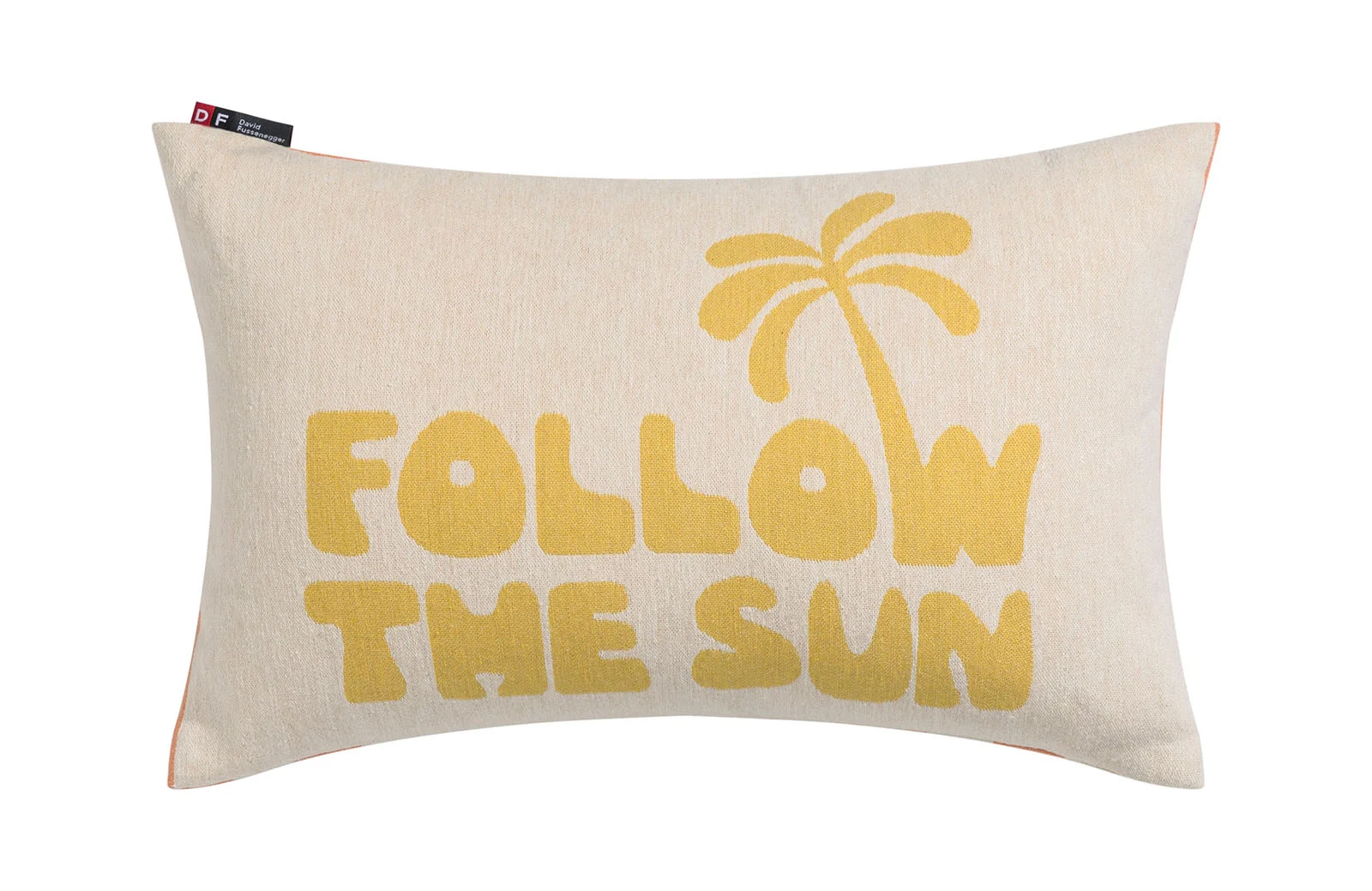 PORTO Kissen glatt "follow the sun" (GRS)