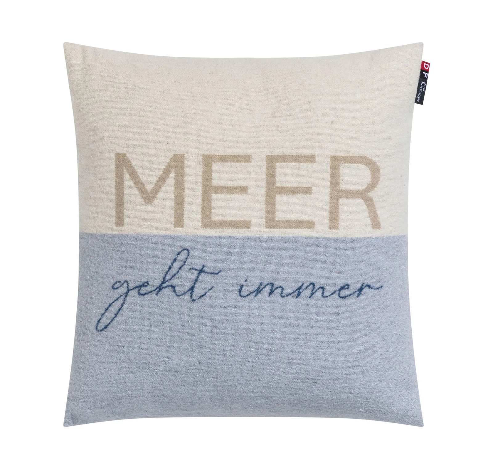 SILVRETTA Kissenhülle "Meer geht immer" (GRS)