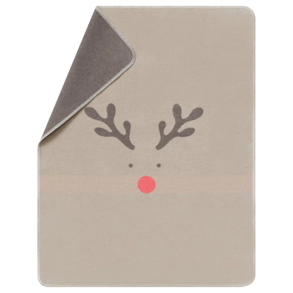 JUWEL Babydecke „Rudolph“ (GRS) - zement