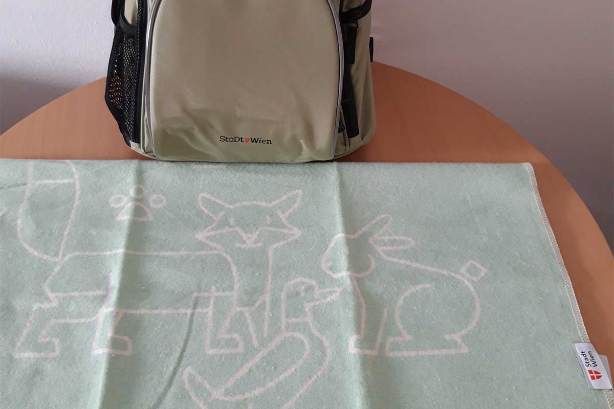Rucksack & Wickeltuch
